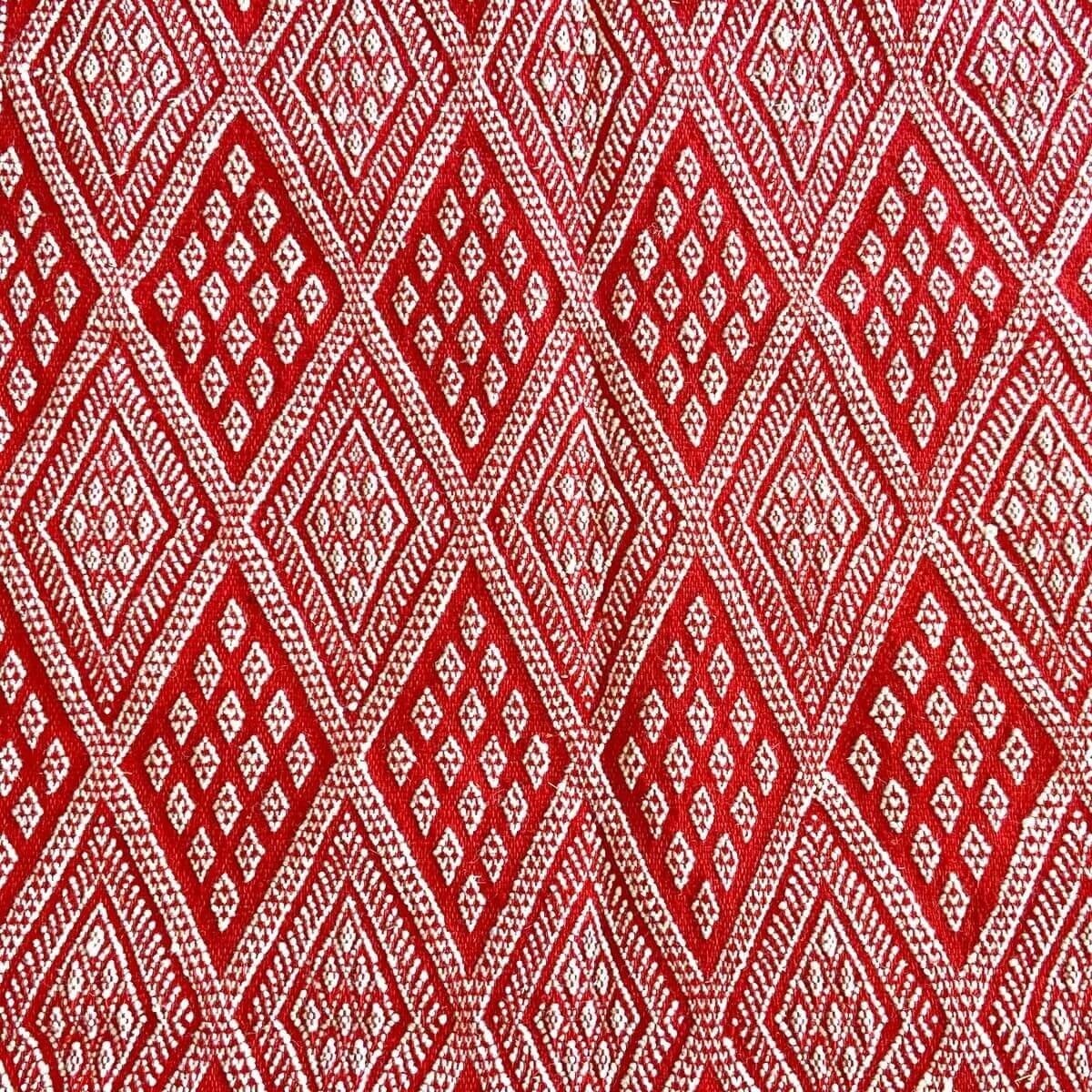 Berber tapijt Tapijt Margoum Daoui 125x190 Rood (Handgeweven, Wol, Tunesië) Tunesisch Margoum Tapijt uit de stad Kairouan. Recht