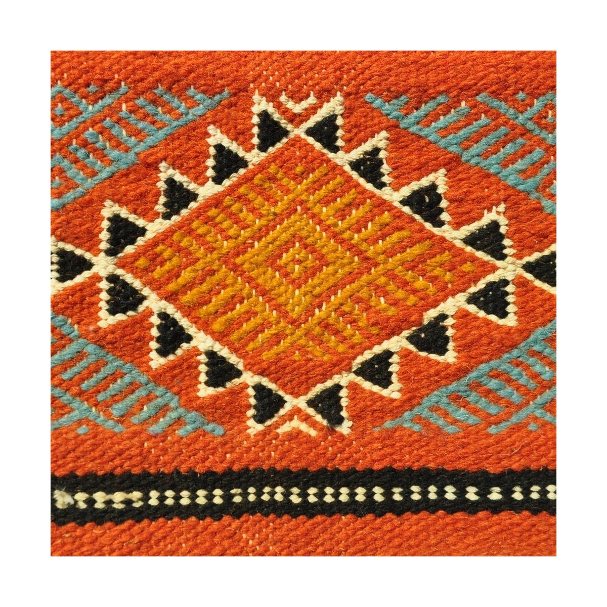 Tapete berbere Tapete Kilim Sayada 67x100 Multicor (Tecidos à mão, Lã, Tunísia) Tapete tunisiano kilim, estilo marroquino. Tapet