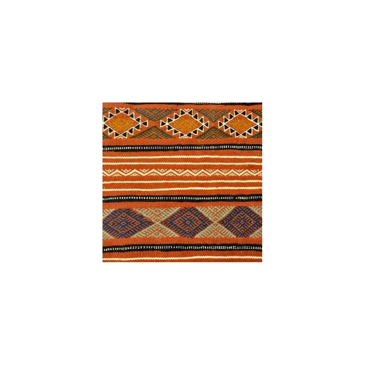 tappeto berbero Tappeto Kilim Beskra 60x100 Multicolore (Fatto a mano, Lana, Tunisia) Tappeto kilim tunisino, in stile marocchin
