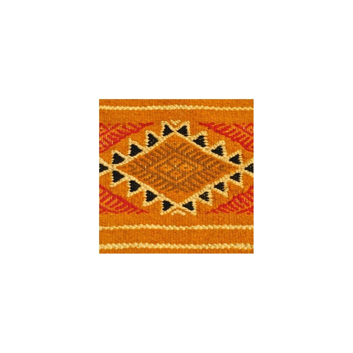 Berber carpet Rug Kilim Dalil 145x245 Orange/Blue (Handmade, Wool) Tunisian Rug Kilim style Moroccan rug. Rectangular carpet 100