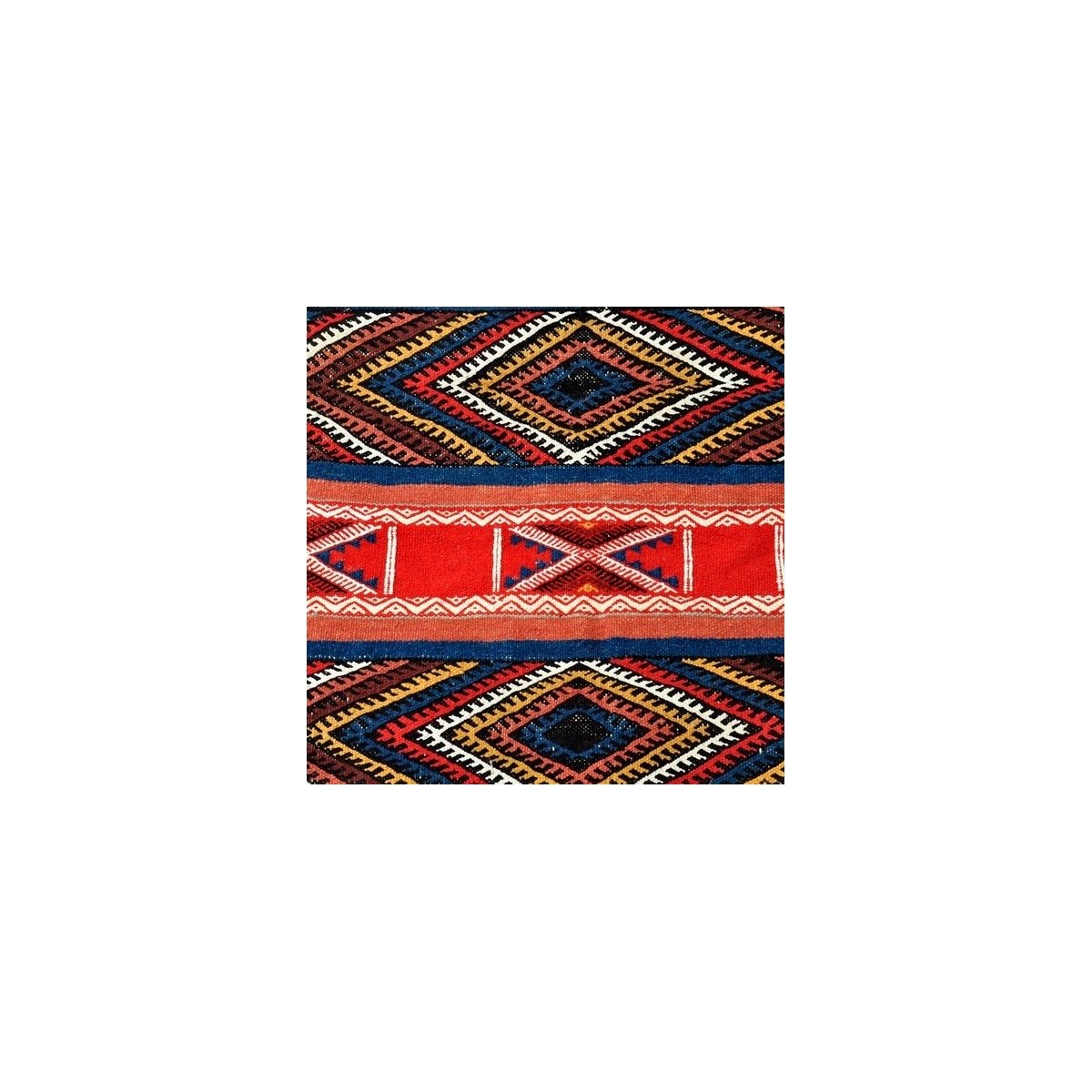 Berber carpet Rug Kilim Akil 77x105 Multicolour (Handmade, Wool) Tunisian Rug Kilim style Moroccan rug. Rectangular carpet 100% 