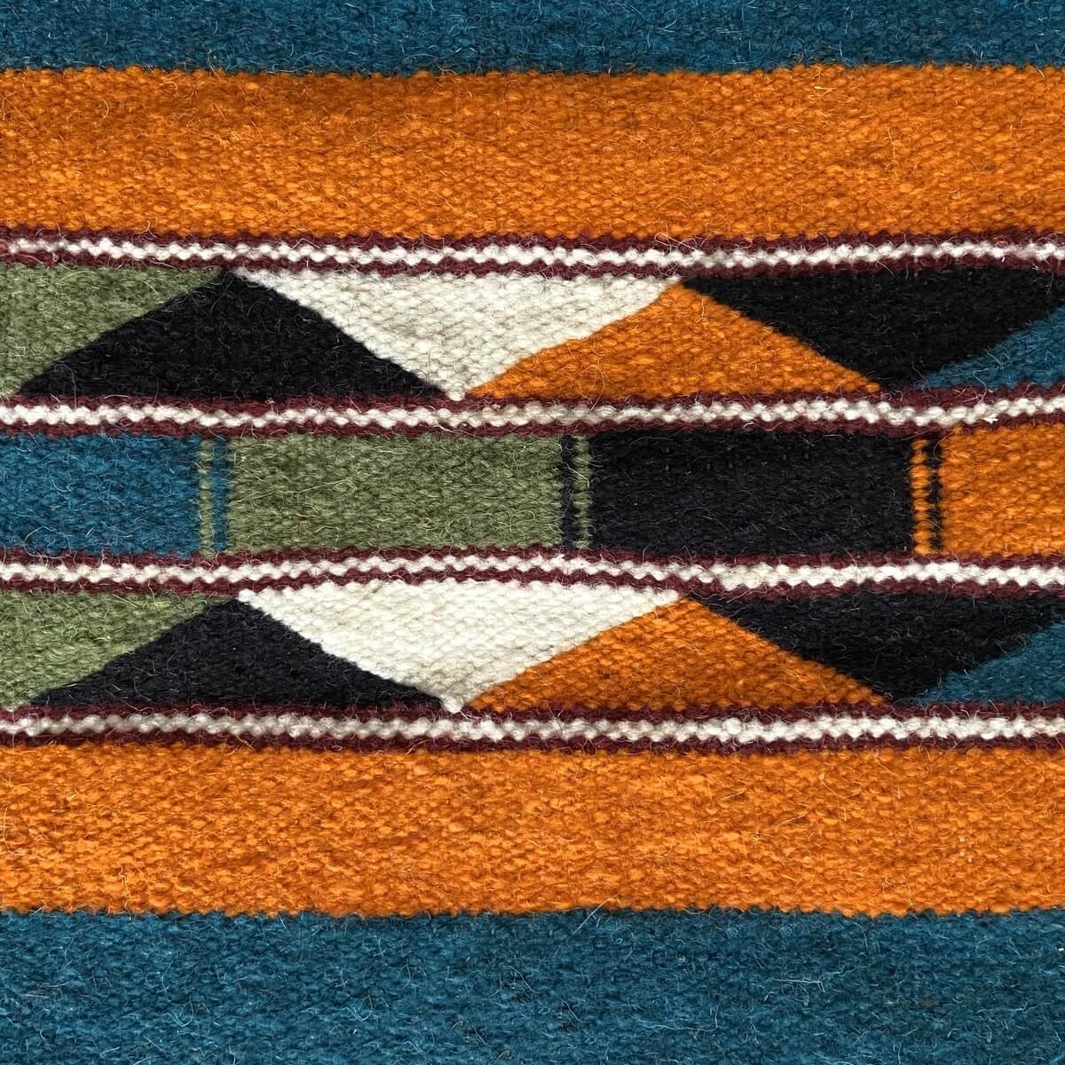 Berber carpet Rug Kilim Tibielte 63x98 cm Multicolour (Handmade, Wool, Tunisia) Tunisian Rug Kilim style Moroccan rug. Rectangul