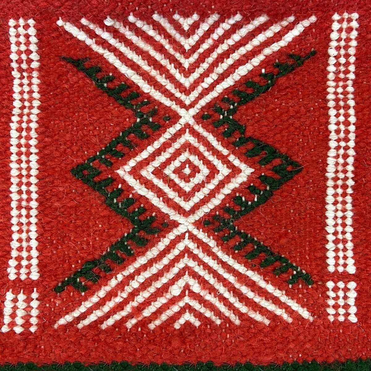 Tapis berbère Tapis Kilim Dalina 100x150 Multicolore (Tissé main, Laine) Tapis kilim tunisien style tapis marocain. Tapis rectan