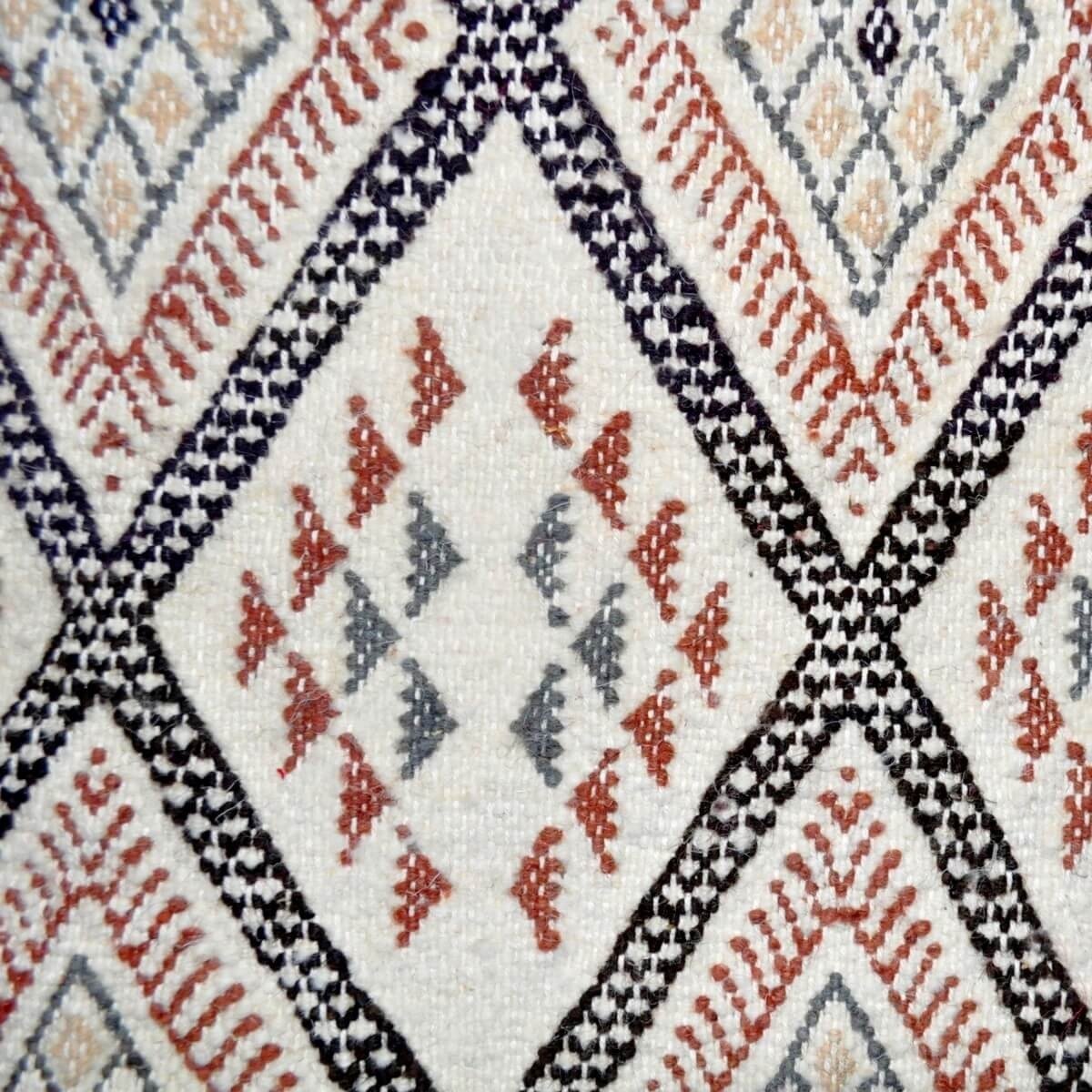 Berber Teppich Teppich Margoum Mansoura 110x200 Beige/Braun (Handgefertigt, Wolle) Tunesischer Margoum-Teppich aus der Stadt Kai