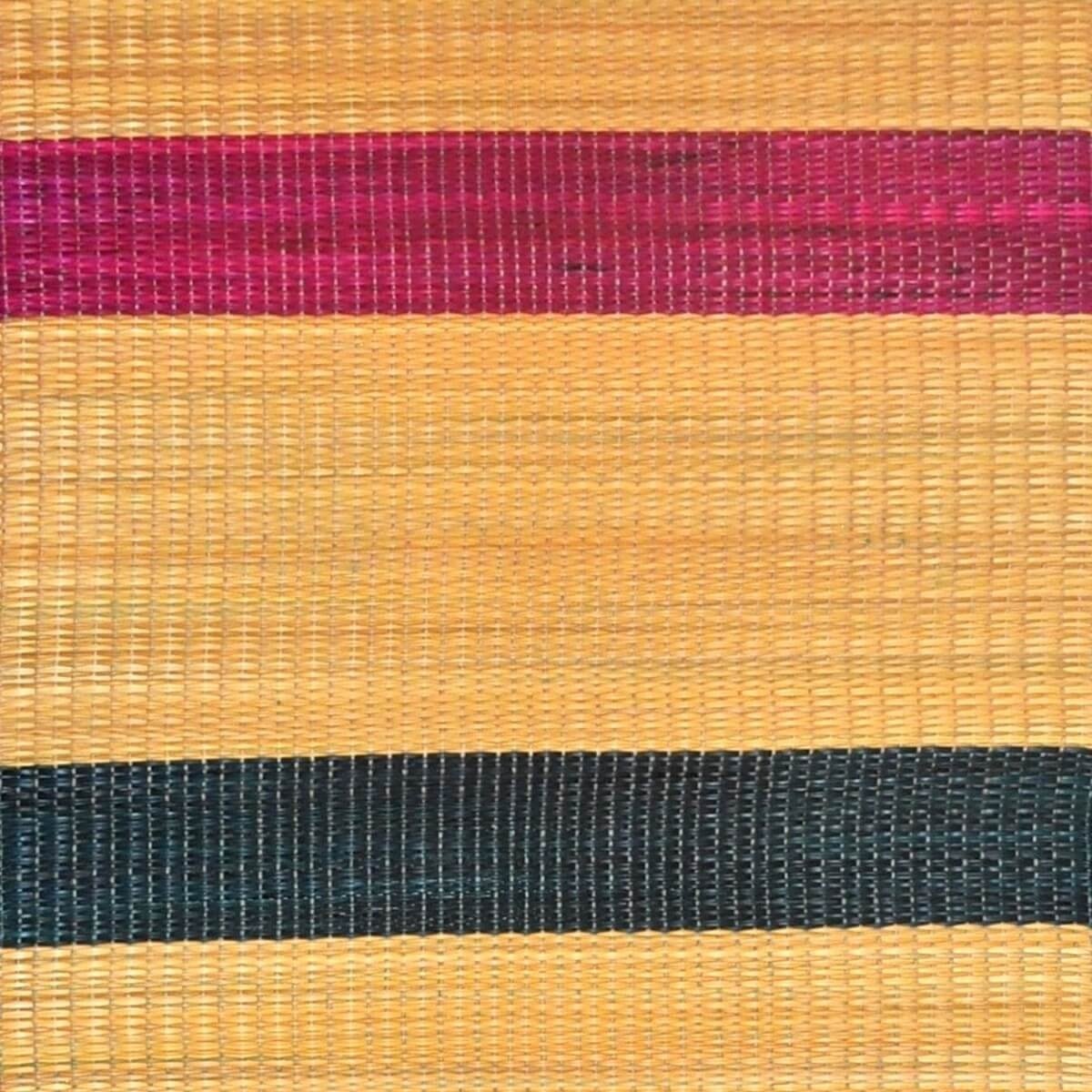 Berber Teppich Teppich in Eile Miza 70x255 Gestreift Pink/Grün (Handgewebt, Tunesien) Teppich - Handgefertigte Naturmatte von Ha