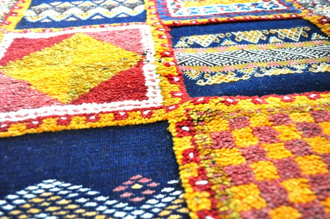 Der marokkanische Teppich aus dem Hohen Atlas