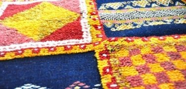 Het Marokkaanse tapijt uit de Hoge Atlas